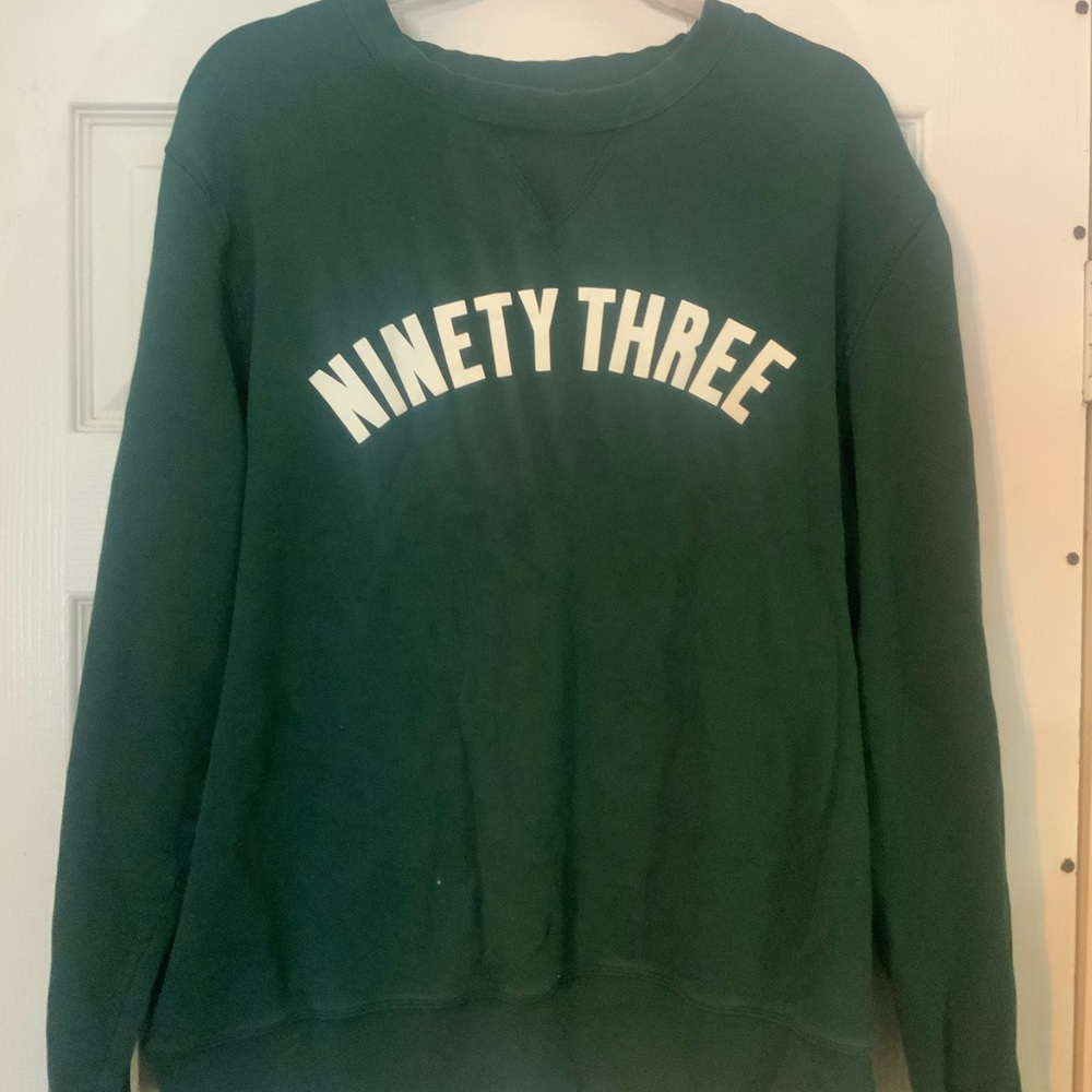 H&M Dark Green Crew Neck Sweater
